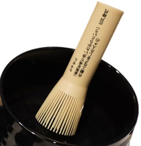 Set di strumenti per frullare il tè: frullatore riutilizzabile per preparare caffè con latte, pennello fatto a mano per frullare il tè, soluzione pratica completa per una coltivazione