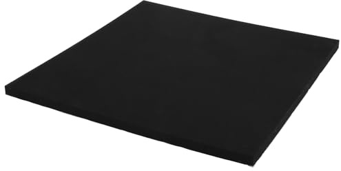 Alasum Cojín de Asiento de Motocicleta de Espuma Negro para Carreras