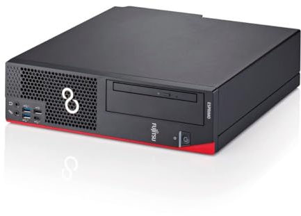 Fujitsu Esprimo D958 Intel Core i5-8500 - Disco rigido SSD da 256 GB, memoria da 8 GB, masterizzatore DVD Windows 11 Pro