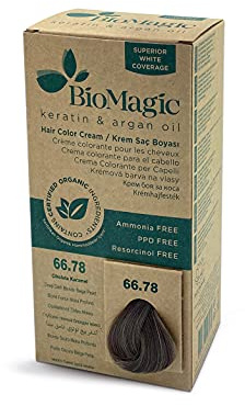 BIOMAGIC Hair Color - 66/78 DEEP DARK BLONDE BEIGE PEARL