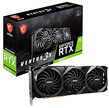 MSI NVIDIA GeForce RTX 3070 Carte Graphique 8 Go GDDR6