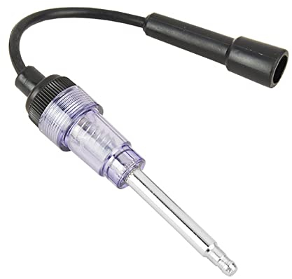 Tiardey Spark Tester,Zündungstester für Zündkerzen,6-12 Volt narrensicheres Pickup-Spulen-/Anker-Diagnose-Detektor-Tool für kleine und große Innen-/Außenmotoren von Kraftfahrzeugen