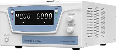 Fuente de alimentación CC variable, 3000W 60V 50A 30A Fuente de banco Laboratorio Dc Fuente de alimentación estabilizada Fuente de alimentación regulada digital variable ajustable Alta precisión ( Col
