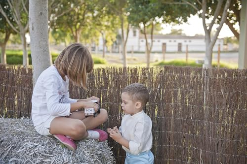 Suinga - Import Heidekraut 0,7 - 1 kg/m², 1 x 5 m, 65 % Sichtschutz für Terrassen, Gärten und Grundstücksabgrenzung