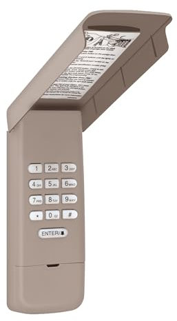 1 for 877MAX Universal Wireless Liftmaster Garage Door Opener Keypad Compatible 877LM/377LM/977LM/66LM 3-Year-Warranty