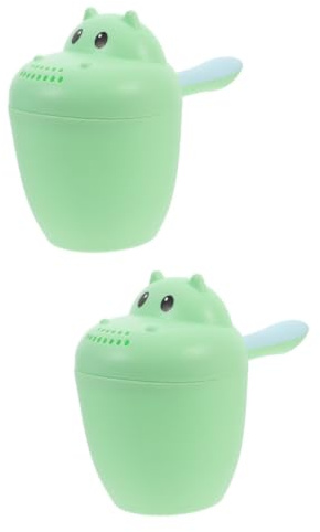 HEMOTON 2 Pièces Tasse De Shampoing Pour Gobelet De Bain Pour Tasse De Lavage Des Cheveux Tasse De Rinçage Du Bain Louche De Verseur D'eau De Bain Pour Shampooing Pp