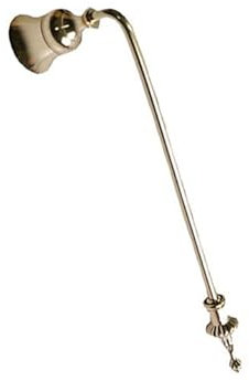 MUXSAM Kerzenlöscher Dochtlöscher Edelstahl Kerzenlöscher mit langem Griff Dochtlöscher Candle Snuffer Kerzenwerkzeug für Kerzen Docht Flammenlöscher Weihnachten Geschenke Dekoration,Gold