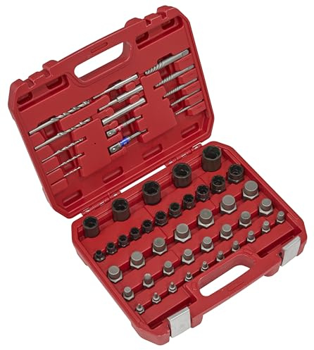 Sealey Master Nut, Bolt & Screw Extractor Set 56pc - AK8156