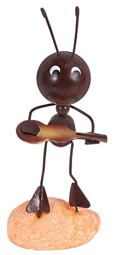 MAGICLULU Unique Vintage Resin Ant Craft Boating Ant Model Iron Figurine Decor for Study