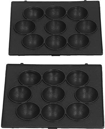 Veste Non Bastoncino, Tela da Forno a 9 Buche in Acciaio Inossidabile, Telaio di Polpette Innocue per Ristoranti, Negozi di Dessert