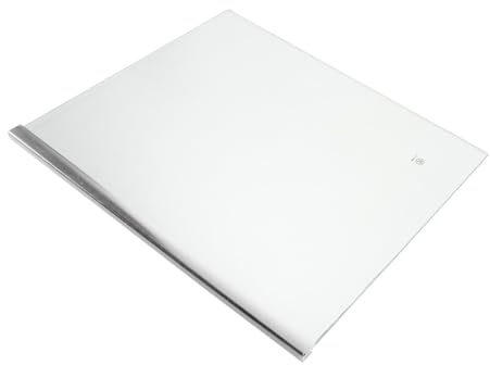 Alipis Estante de Vidrio Templado para Frigorífico, Separador Práctico Transparente, Soporte Divisor de 30x27 Cm para Cocina y Congelador, Repuesto Compatible, 1 Unidad