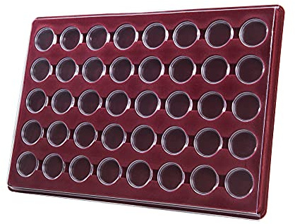 MC.Sammler Münztableau + 40 STK Münzkapseln 26mm für 2 Euro Münzen