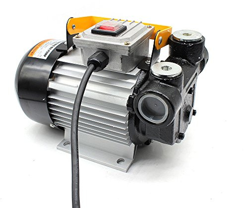 Pompa elettrica per carburante YUNRUX 230V 550W Pompa di trasferimento Pompa per olio combustibile Pompa diesel Autoadescanti Pompa di aspirazione olio 60L/Min