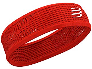 Compressport - Cinta de correr - Thin Headband On/Off - Cinta de cabeza fina antitranspiración - Fibras muy suaves de secado rápido - Máxima comodidad - Multisport