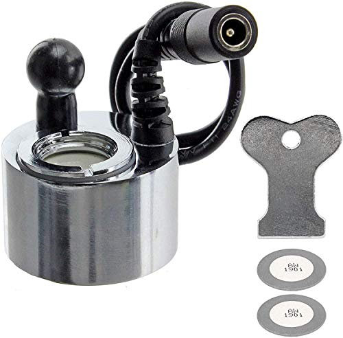 SPARES2GO Glass Opti-Myst Heater Disk Transducer RM-1220 + Fire Transducer Discs for Dimplex Electric Wall Fires