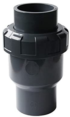 ANWUYANG 1pcs 20-160mm UPVC Vanne Anti-Retour À Rabat De Tuyaux, Clapet Anti-Retour en Plastique De Soupape À Sens Unique (Color : 40mm)