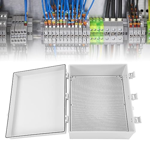 Electrical Junction Box Waterproof, Electrical Connection Box Enclosure Wiring Junction Case Boxes Plastic Project Junction Box for Indoor Outdoor (500 X 400 X 200mm / 19.69 X
