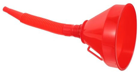 GLEAVI Entonnoir Plastique Long Avec Tuyau Souple Et Filtre Entonnoir Multifonction Pour Huile Moteur Et Liquide De Transmission Compatible Voiture Et Moto