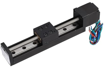 Masyrt 28 stepper motor mini linjär skendrivning, 50 mm lyft, X y z nivå med T-skruvstång, DIY CNC routdelar