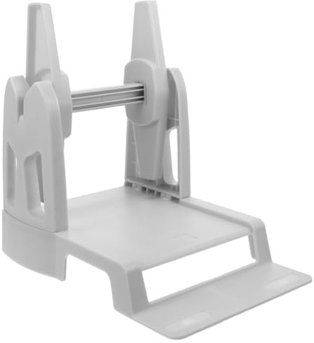 TEMPNAP Etikettenhalter Für Drucker Praktischer Label Rack Zur Aufbewahrung Von Barcode-Rollen Einfach Zu Montieren Für Büros Und Lager