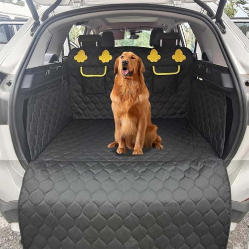 DQSZ Auto-Hundematte für Opel Zafira B 2005-2014, Kofferraumschutz Hund mit Ladekantenschutz Hundedecke Auto Kofferraum Schutzmatte