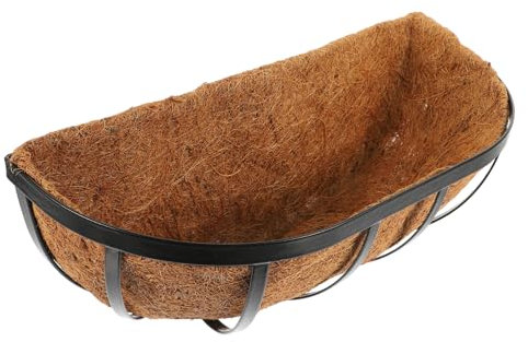 HEMOTON Bac à Fleurs Suspendu Pot de Plantes pour Intérieur Extérieur pour Fleurs Décoration de Jardin