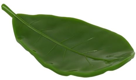 Generico Elegante portapone a Forma di Foglia; Contenitore di Sapone Portatile Compatto