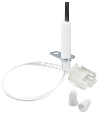 632504 Furnace Ignitor with Plug Fit for Nordyne，Replace 904839 921074 904919 1046638S 904920 1017743S 789A-914A1, Silicon Nitride Hot Surface Igniter