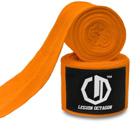 Legion Octagon Bandagen Boxen - Boxbandagen aus Baumwolle - Boxen MMA Muay Thai Handbandagen