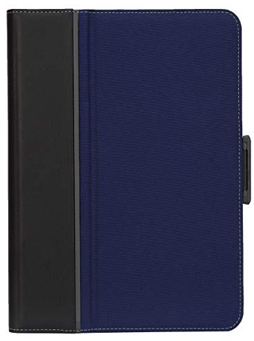 Targus VersaVu Signature Rotating Case for Apple iPad Pro Case 11-Inch, Military Grade Drop- Safe Protection, Secure Closure, Water-resistant, Anti-Scratch, Blue (THZ74502GL)