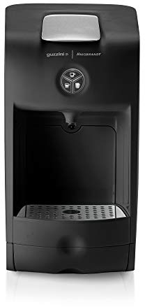 Guzzini Coffee Project Machina per Caffè Espresso Infusi e Bevande Funzionante con Capsule, Carlo Colombo, 30 x 16.5 x h29.5 cm, Nero