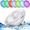 AHJ 48W LED Éclairage de Piscine PAR56, Lampe de Piscine RGB, Lampe Piscine LED Etanche IP68, Ampoule Couleur avec Télécommande, Projecteur 12V DC/AC