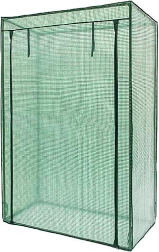 PROREGAL Gewächshaus PIVY | Ideal geeignet für den Garten | HxBxT 150x100x50cm | Grün | Treibhaus, Tomatenhaus, Pflanzenhaus, Garten, Foliengewächshaus