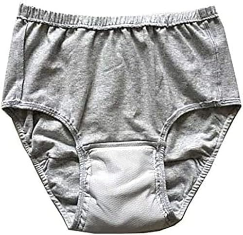Wasserdicht Waschbar Wiederverwendbare Erwachsene Ältere Erwachsene Stoffwindel, Inkontinenzschutz Windeln Saugfähige Unterwäsche Anti-Leckage-Unterwäsche Für Männer Und Frauen (Size : L)
