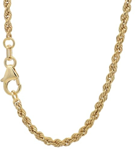 hoplo holzenplotz Goldkette Kordelkette hohl Halskette Breite 2,2 mm - 333-8 Karat Gold