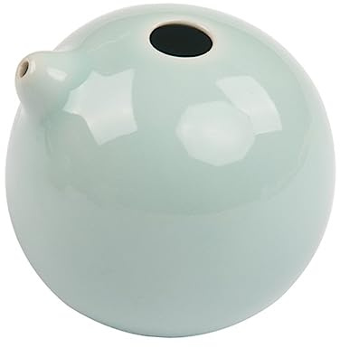 NUOBESTY Keramik Wassertropfen Kalligrafie Schale aus Porzellan Tintenmahl Tropfer für Chinesische Kalligrafie und Malerei Dekorationsaccessoire