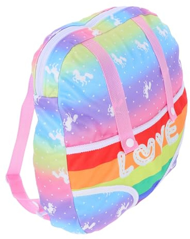 Warmhm Puppenrucksack Tragetasche Modisch Funktional Für Puppenzubehör Wickeltasche Und Kleidung