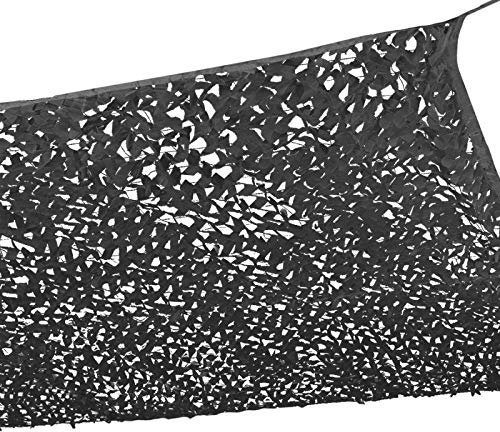 IDMarket - Voile d'ombrage rectangulaire Design ombrière Camouflage 3x4 M Gris