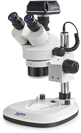 Kern OZL 466C825 Stéréomicroscope trinoculaire 45 x lumière réfléchie, lumière transmise