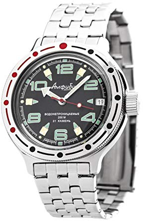 Vostok Wostok Amphibian 2416/420334 Taucheruhr 200m Automatik russische mechanische Uhr aus Russland