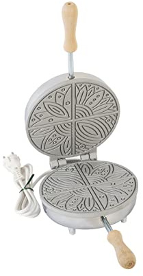 Biscottiera elettrica CBE8030100 per la cottura di cialde e ferratelle