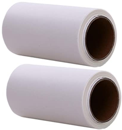 Alipis Lot De 2 Rouleaux De Papier Sulfurisé Antiadhésif Pour Moules À Gâteaux Muffins Gâteaux Blanc