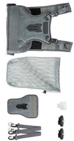Harnais de poitrine confortable en nylon pour appareil photo, voyage et photographie