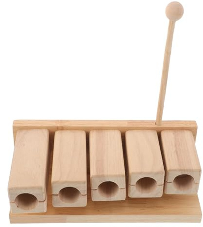 MOTHNUR Holz-percussion-block Pentatonisch Klangreiches Musikinstrument Für Frühpädagogik Yoga Klassenzimmer Pädagogisches Rhythmus