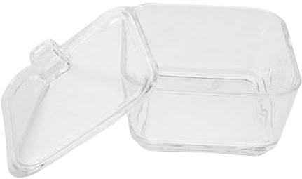 Toyvian Pot à Sucre avec Couvercle en Verre 300ml pour Café | Bocal de Conservation du Café, Accès Facile et Remplissage Simple, Pièce Décorative Élégante