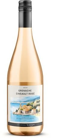 By Amazon Grenache Cinsault Pays d'Oc IGP Rose Wine, 75cl