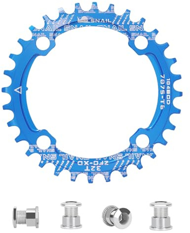 Plateau VTT Narrow Wide 32T 34T 36T 38T BCD 104 Monoplateau en Aluminium
