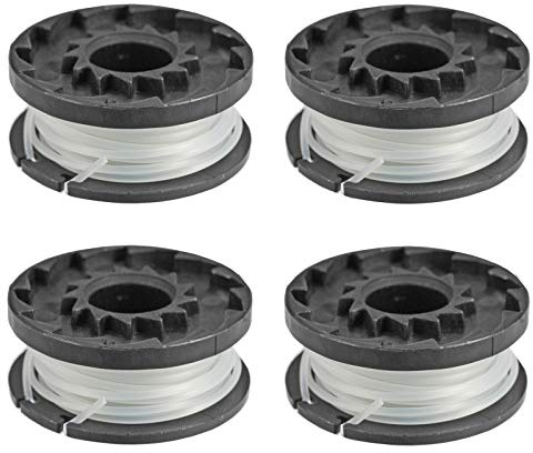 SPARES2GO 4m Spool & Line Compatible with Spear & Jackson S1825CT S3630CT Strimmer Trimmer (Pack of 4)