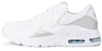 NIKE Women's Air Max Excee Gymnastics Shoes, White Mtlc Platinum White, 7 UK