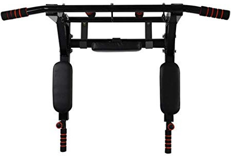 OLSKFUH Fitness Home Klimmzugstange Reckstange Einstieg Klimmzugstange Belastungskraft Gewicht 300 Kg (Schwarz 92x43,7x55cm) (Schwarz 92x43,7x55cm)